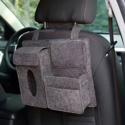 Car Travel Hanger Organizer Storage Hanging Bag Back Seat Back Bag Accessories • £8.99