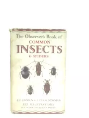 Observer's Book Of Common Insects & Spiders (Linssen & Newman - 1964) (ID:58406) • £11.39