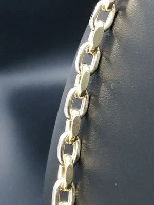 £1199.99 • Buy 9ct Gold Chunky Trace Chain - 22  - British Hallmarked