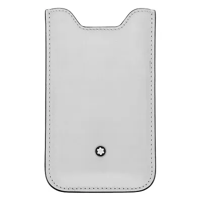 MONTBLANC Meisterstuck Eternal 109056 White Leather Case Smartphone 4/4S Holder • $65