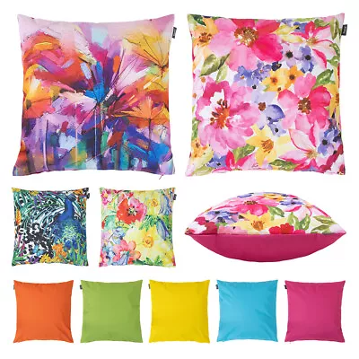 Outdoor Cushion Water Resistant Fabric Garden Floral Cushions Patio Chair Seat • £12.99