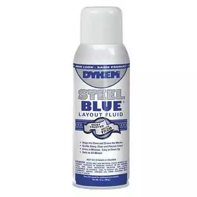 Dykem 80000 Dykem Steel Blue Layout Fluid Aerosol Can 12 Oz • $15.89