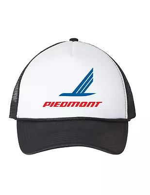 Piedmont Airlines Logo US Travel Souvenir Retro Trucker Hat Baseball Cap • $21