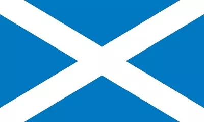 Scotland St Andrew’s Flag 8x5ft Saltire Scottish House Flag Funeral Coffin Drape • £9.95