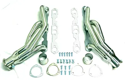 1988 1995 Small Block Chevy 350 Pickup Truck Stainless Steel Exhaust Headers SBC • $155.87