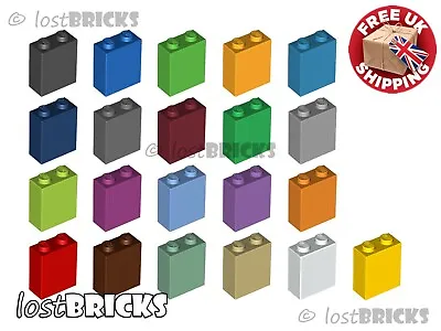 LEGO - Part 3245 - Pack Of 5 X NEW LEGO Bricks 1x2x2 + SELECT COLOUR + FREE POST • £1.49