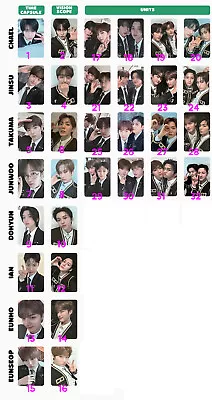 [LUN8] - BUFF BOOK VER. Photocard Dohyun Ian Ji Eunho  CHAEL Jinsoo KPOP 루네이트 • $6.89