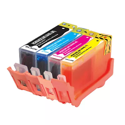 4 Ink Cartridge For HP Photosmart 5510 EAIO 5512 5514 5515 5520 EAIO 5522 364XL • £6.99