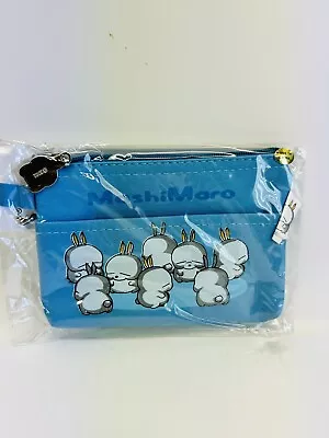 Mashi Maro Mashimaro 2002 Anime Japan Korean Money Bag W/Charm NEW! Light Blue • $17