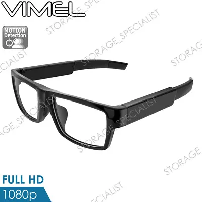 Glasses Camera High Quality With Touch Button Cam Sunglasses 1080P  • $199