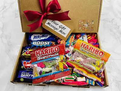 Cadbury Retro Sweet Milk Chocolate Fathers Day Gift Box Hamper • £9.99