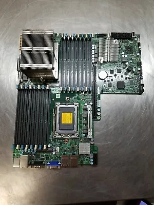 SUPERMICRO H8DGU-F MOTHERBOARD 2X AMD CPU 6128 Sockets AMD Opteron 8 Core  • $68
