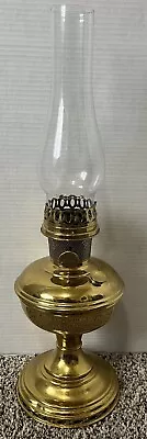 Vintage Aladdin Mantle Lamp Co - Model No 9 Pedestal Kerosene Oil With Glass Top • $39.99