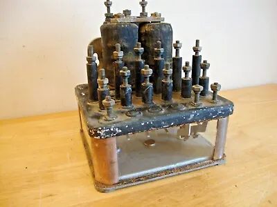 Vintage Union Switch & Signal Co. Railroad Track Circuit Relay - Labeled 1938 • $102.56