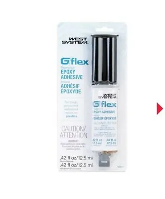  West System G/Flex Epoxy Adhesive Repair Kit Syringe • $12.83