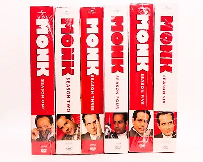 Monk Season 1-2-3-4-5-6 • $29.50