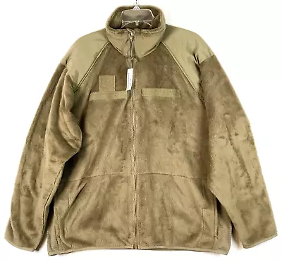 NEW USGI Cold Weather Gen III Polartec Fleece Jacket Coyote Brown Army Mens L • $74.89