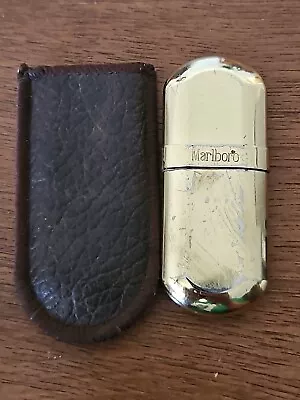 Vintage Marlboro Brass No. 6 Lighter W/ Case • $4.99