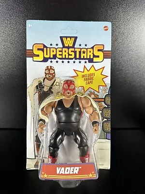 WWE SUPERSTARS VADER ACTION FIGURE SERIES 7 Mattel NEW [Unpunched Card] • $34.95