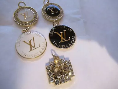 $94.95 • Buy 5 Mixed LOUIS VUITTON LV  ZIPPER PULL CHARM Gucci Lot 5