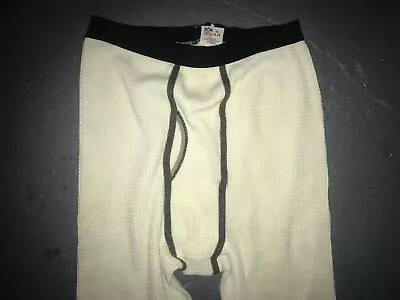 Vtg 80s Boys Xl 18 -20 Mens Xs S Nfl Los Angeles Raiders Thermal Underwear • $47.21