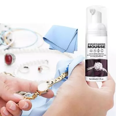 Jewelry Cleaner Solution Professional Jewelry Cleaning Kit For Watches Earring • £6.82