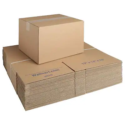 Recycled Shipping Boxes 15 X 12 X 10，30-Count Shipping & Moving Boxes • $29.90