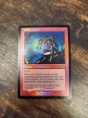 FOIL RETRO PROMO Goblin Guide X1 WPN MTG Magic The Gathering • $3