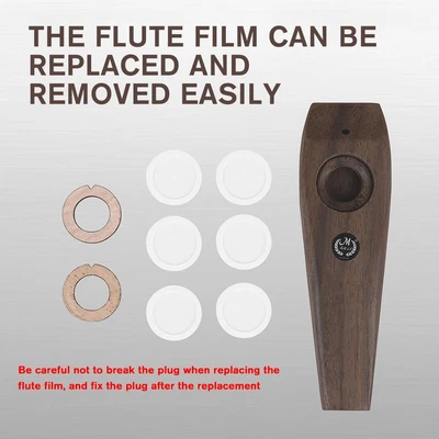 $15.18 • Buy Musical Instrument Accompaniment Wooden Kazou Flute Ukulele Guitar Party P0U2
