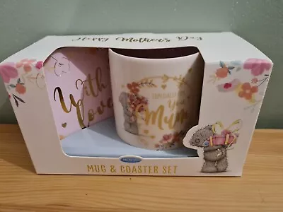 Brand New Gift Set Me To You Tatty Ted Mum Mug & Coaster Mother's Day Present • £9.99