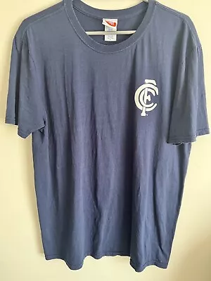 Chris Judd Carlton Football T Shirt Judd #5 In The Back Signed. • $55