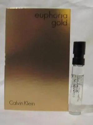 Calvin Klein Euphoria Gold Women's Perfume Sample Vial 1.2ml Edp Free Post • $9.08