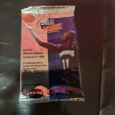 2000-01 Ultimate Victory Basketball Card Pack -kobe Bryant Insert Autos? Nba • $10
