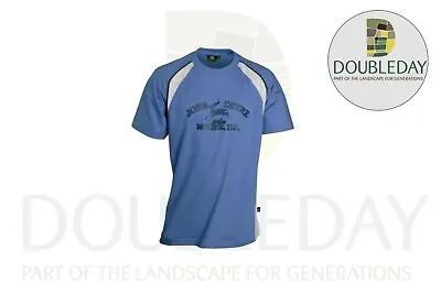 £14.99 • Buy John Deere Mens Bright Blue Relax T-Shirt - Sizes XL & XXL