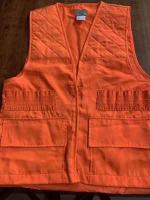$9 • Buy Small Blaze Orange Hunting Vest Ozark Trail