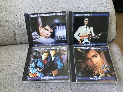 £2.99 • Buy Job Lot Bundle Time Life Rock N Roll Era Cds Elvis Presley Buddy Holly Cliff