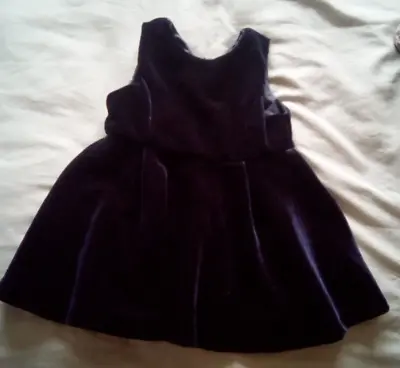 Mubenshang Baby Girls Sleeveless Velvet Dress Age 3-6 Mths • £5.50