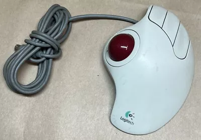 Logitech Trackball TrackMan Marble Mouse T-CH11 Vintage • $18