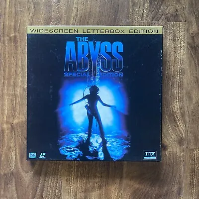 The Abyss Widescreen Letterbox Edition Laserdisc Ed Harris Mary E. Mastrantonio • $40