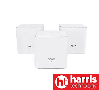 Tenda Nova MW3 AC1200 Mesh WiFi System Up To 3500 Sq.ft. Whole Home Coverage • $125