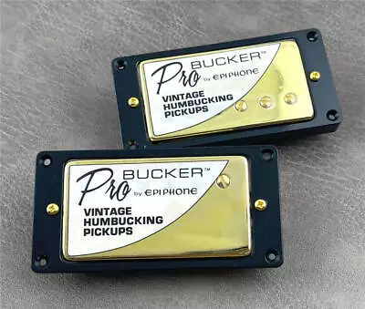 LP Vintage ProBucker Humbucker Pickups GOLD For Epiphone Les Paul Korea OEM • $36.90