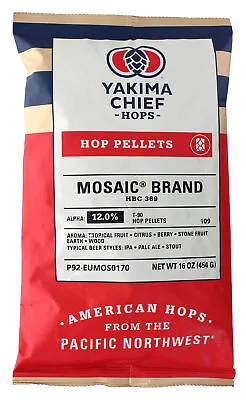 Mosaic Hop Pellets 1 Lb. For Home Brew Beer Making • $35.95