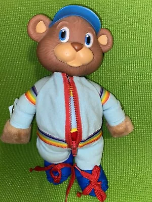 VTG Toys Get Dressed Teddy Bear Buckle Snap Zipper Sensory Plush Stuffed Toy • $15.99