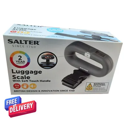 £16.45 • Buy Salter Digital Luggage Scale Max Weight 40kg LCD Display Compact / Lightweight