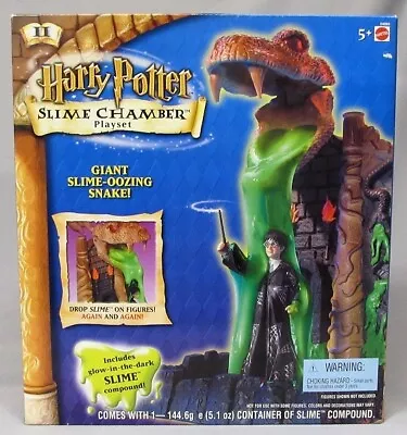 $64.95 • Buy Vintage 2001 Mattel Harry Potter Slime Chamber Playset NOS