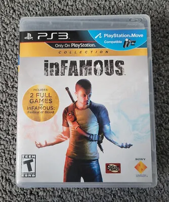 Infamous Collection - PS3 PlayStation 3 Game - 2 Discs • $79.95