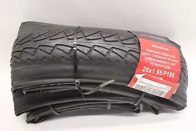 NWT Fincci Pair 26x1.95in (53-559) Tires Black Clincher • $29.97