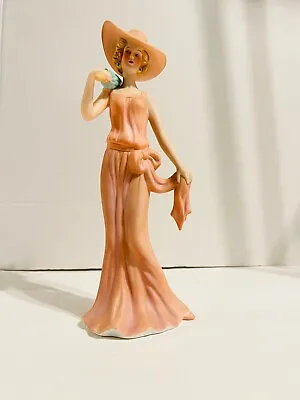 George Good La Belle Nouveau Amanda Figurine #488/5000 Pink Dress And Hat 10  • $26.08