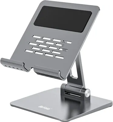 Tablet Stand Aluminum Adjustable Tablet Holder Foldable Desktop Stand IPad Mini • $18.38