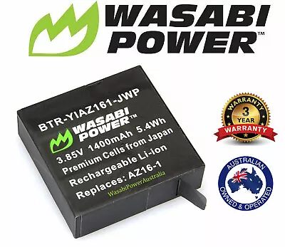 Wasabi Power Battery For Xiaomi YI 4K Action Camera • $27.95